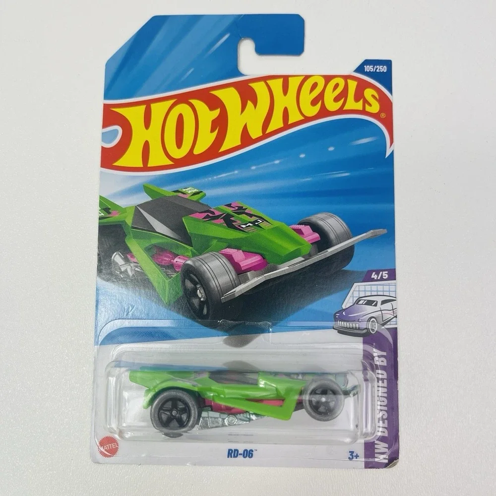 Hot Wheels 2025 K Case HW Inspired By RD-06 Green/pink 4/5